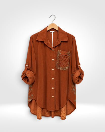The Fiorella Fine Cord Shirt