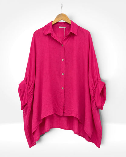 The Capri Fine Linen Shirt