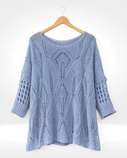 Crochet Knit Sweater