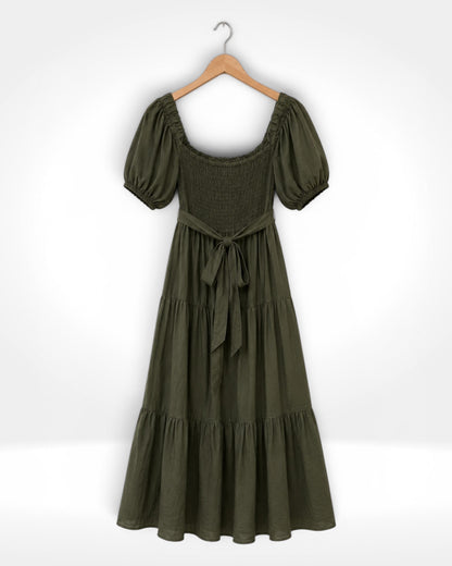 The Willow Smocked Midi Dress