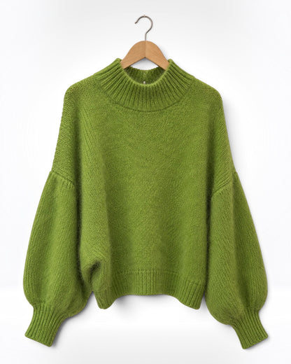 The Bella Mohair Balloon Sleeve Jumper