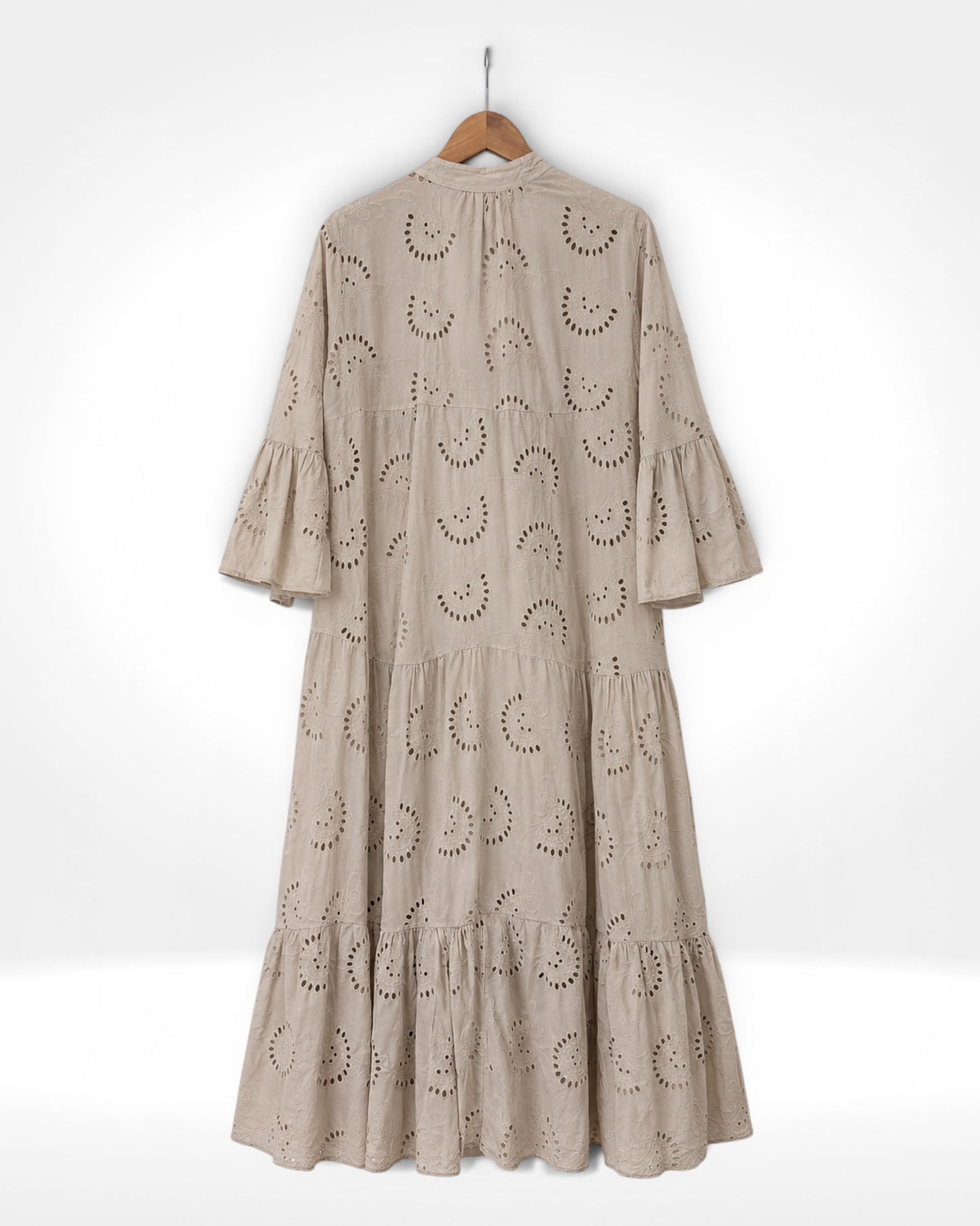 The Positano Broderie Maxi Dress