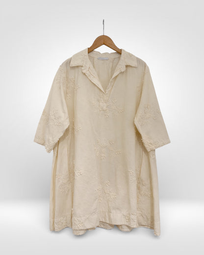 Embroidered Cotton Easy Tunic