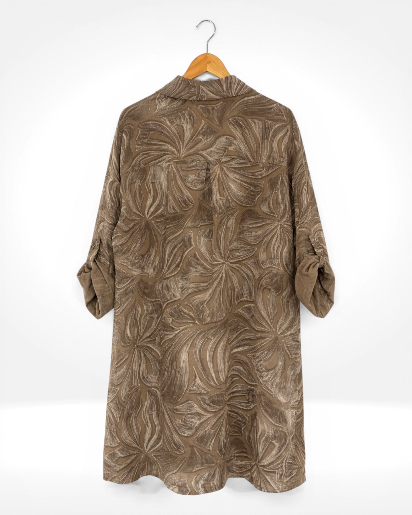 Wild Bloom Linen Shirt
