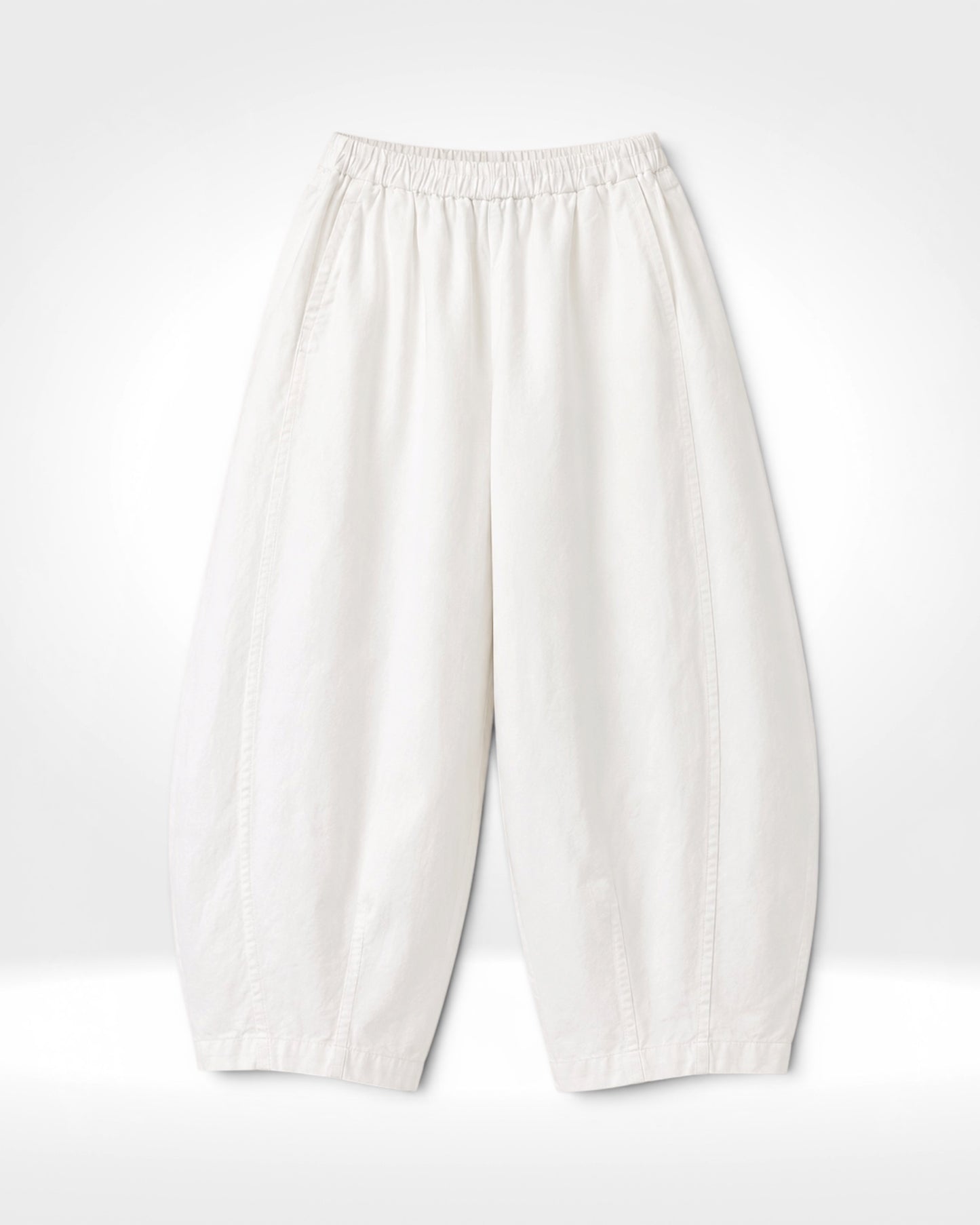 Cotton Bubble Trousers (Bella Blue)