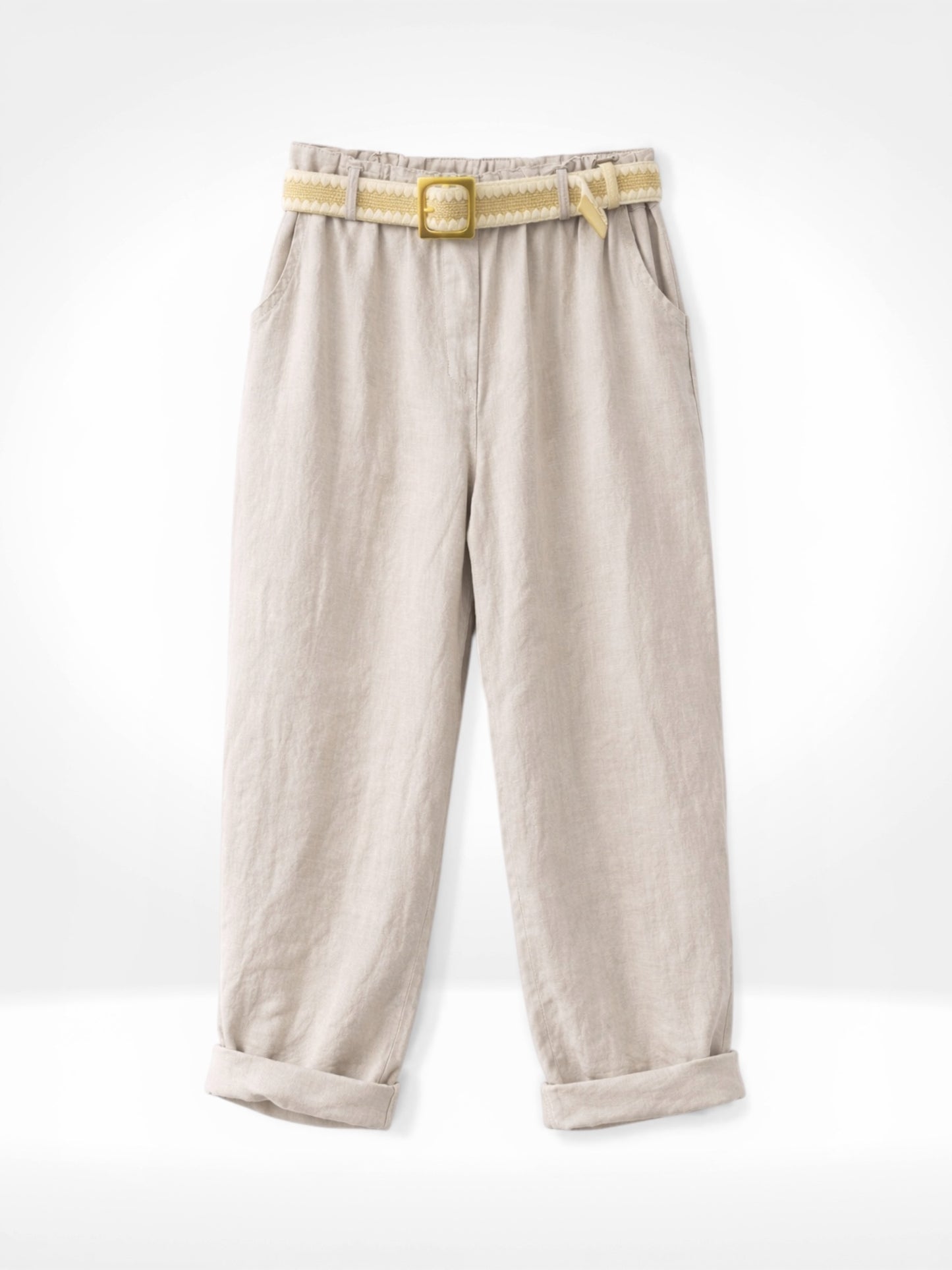 Sienna Linen Belted Pant