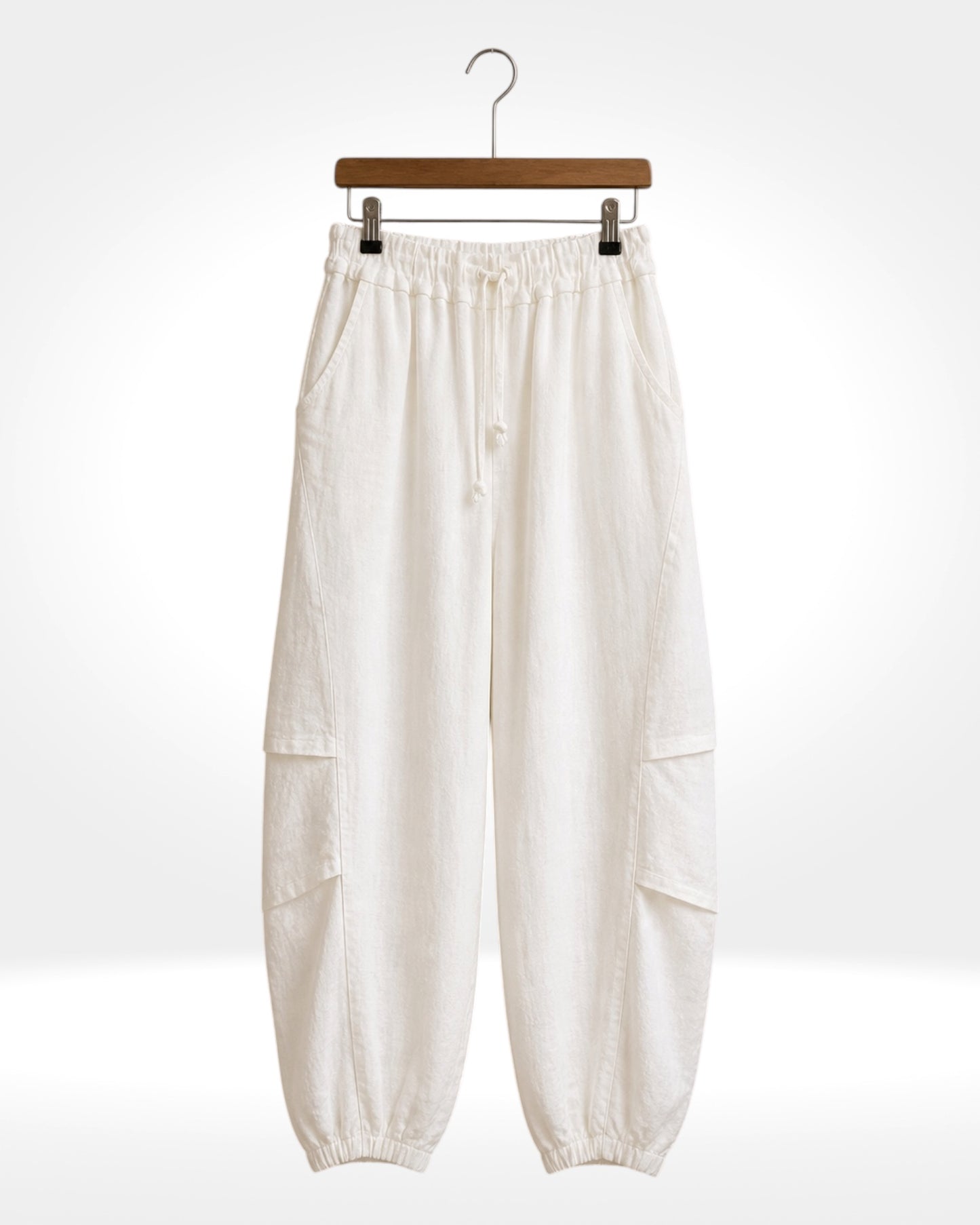 Easy Linen Cargo Trousers