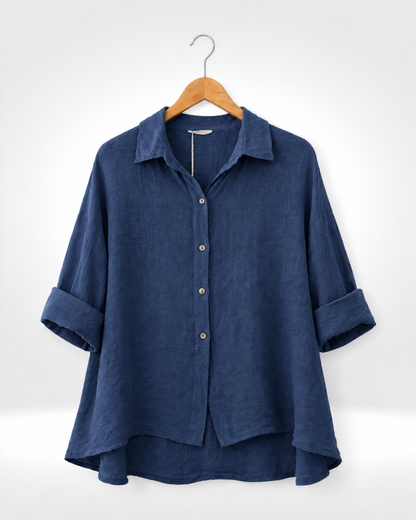 Classic Relaxed Linen Shirt