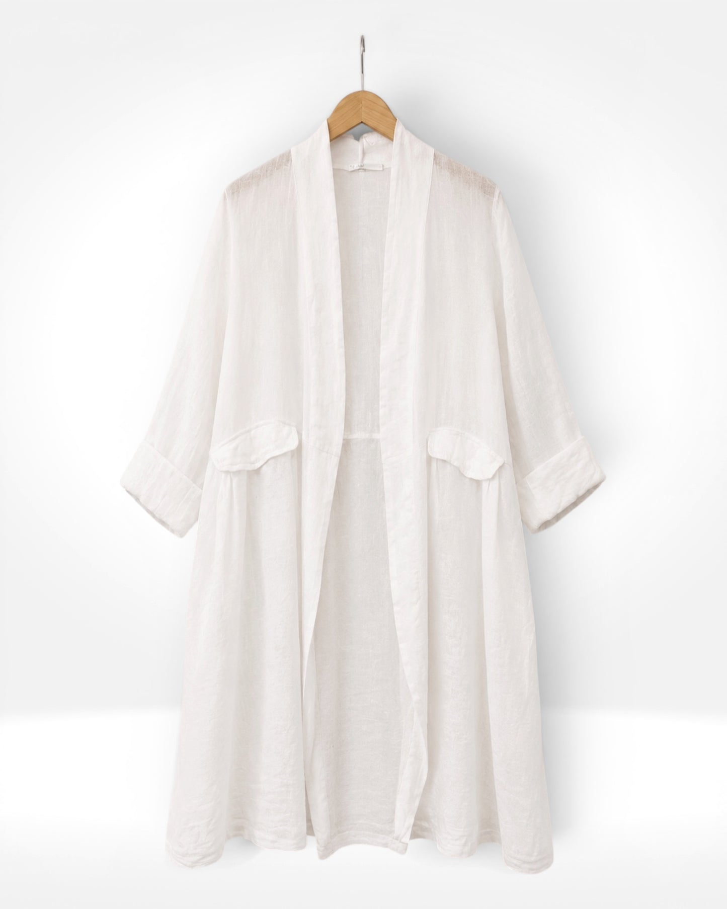Willow Linen Duster Coat