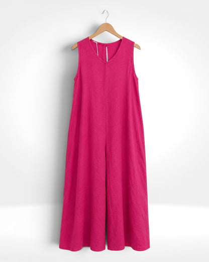 Palazzo Linen Jumpsuit
