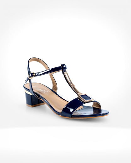 Blaze Navy Patent Sandal