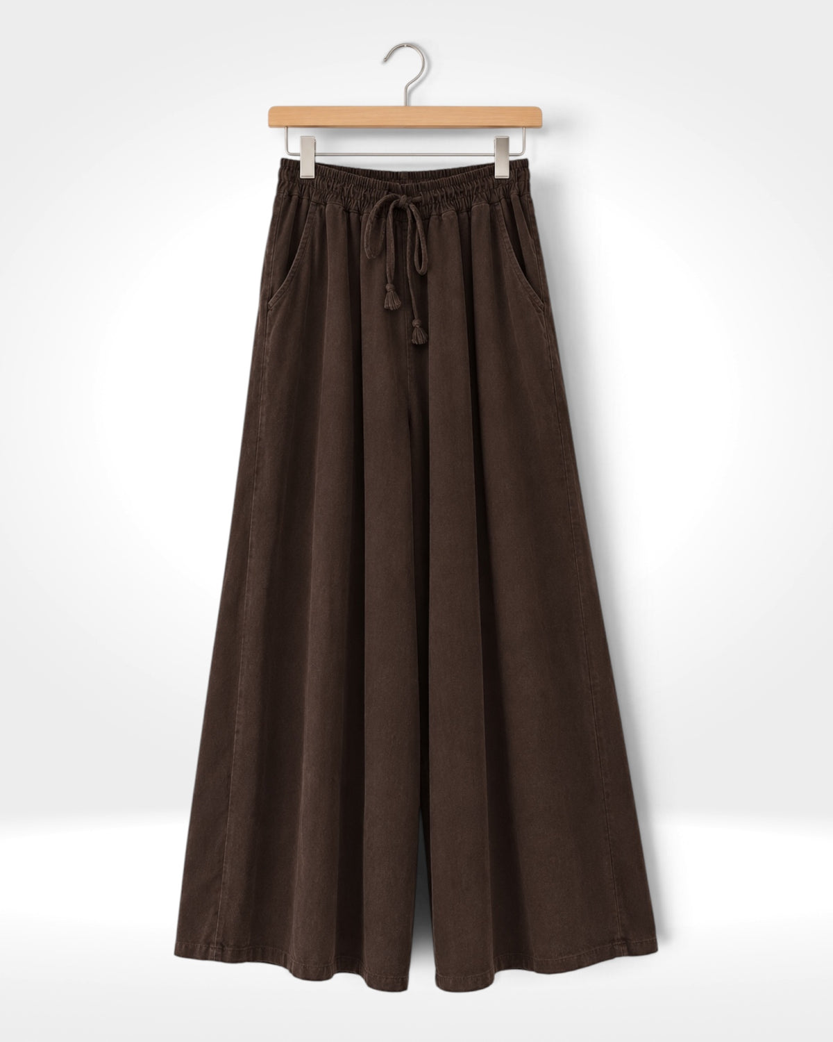 Paloma Fine Needlecord Wide-Leg Trousers