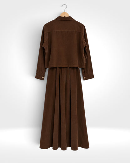 Marlowe Utility Maxi Dress & Jacket Set
