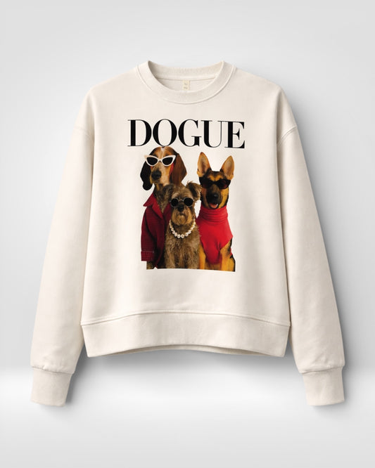 DOGUE Fashion Pups Crewneck