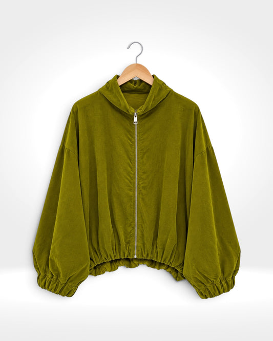 Luna Fine Cord Bomber Jacket