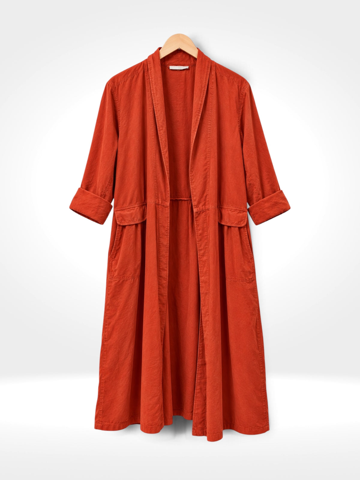 Fine Corduroy Duster Coat