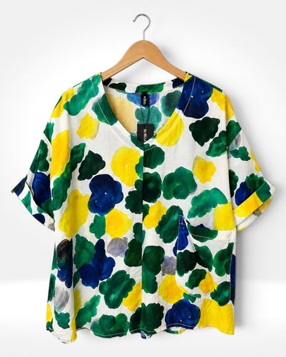 Meadow Splash Top (Bella Blue)
