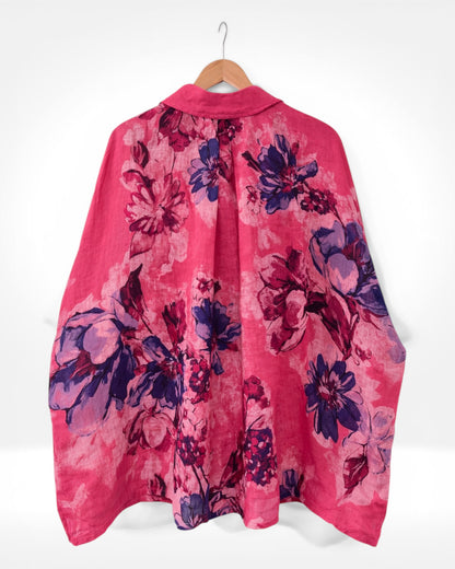 Blossom Breeze Linen Shirt