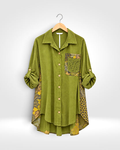 The Fiorella Fine Cord Shirt