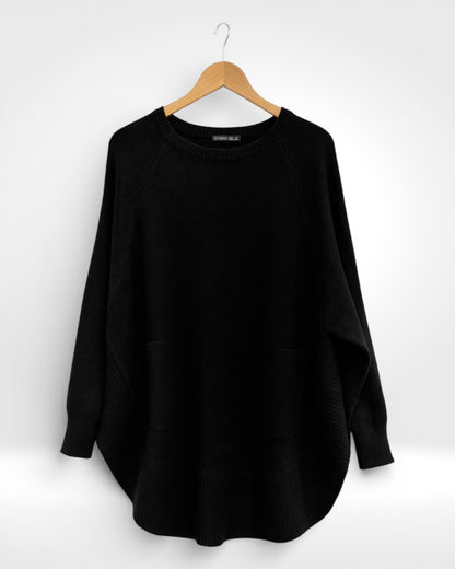 Soft-Knit Pocket Sweater