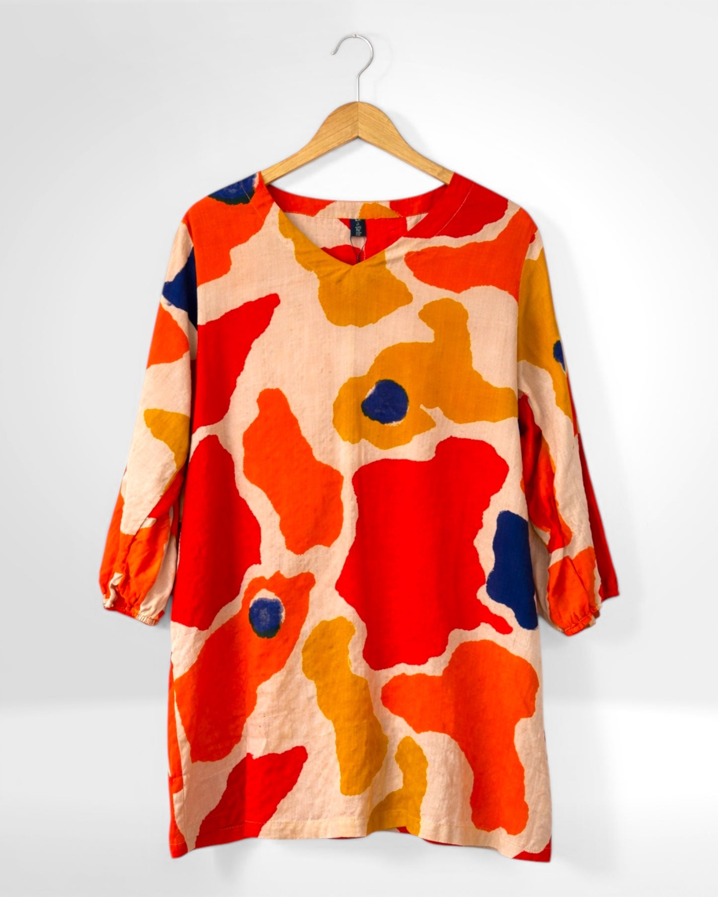 Sunset Abstract Tunic (Bella Blue)