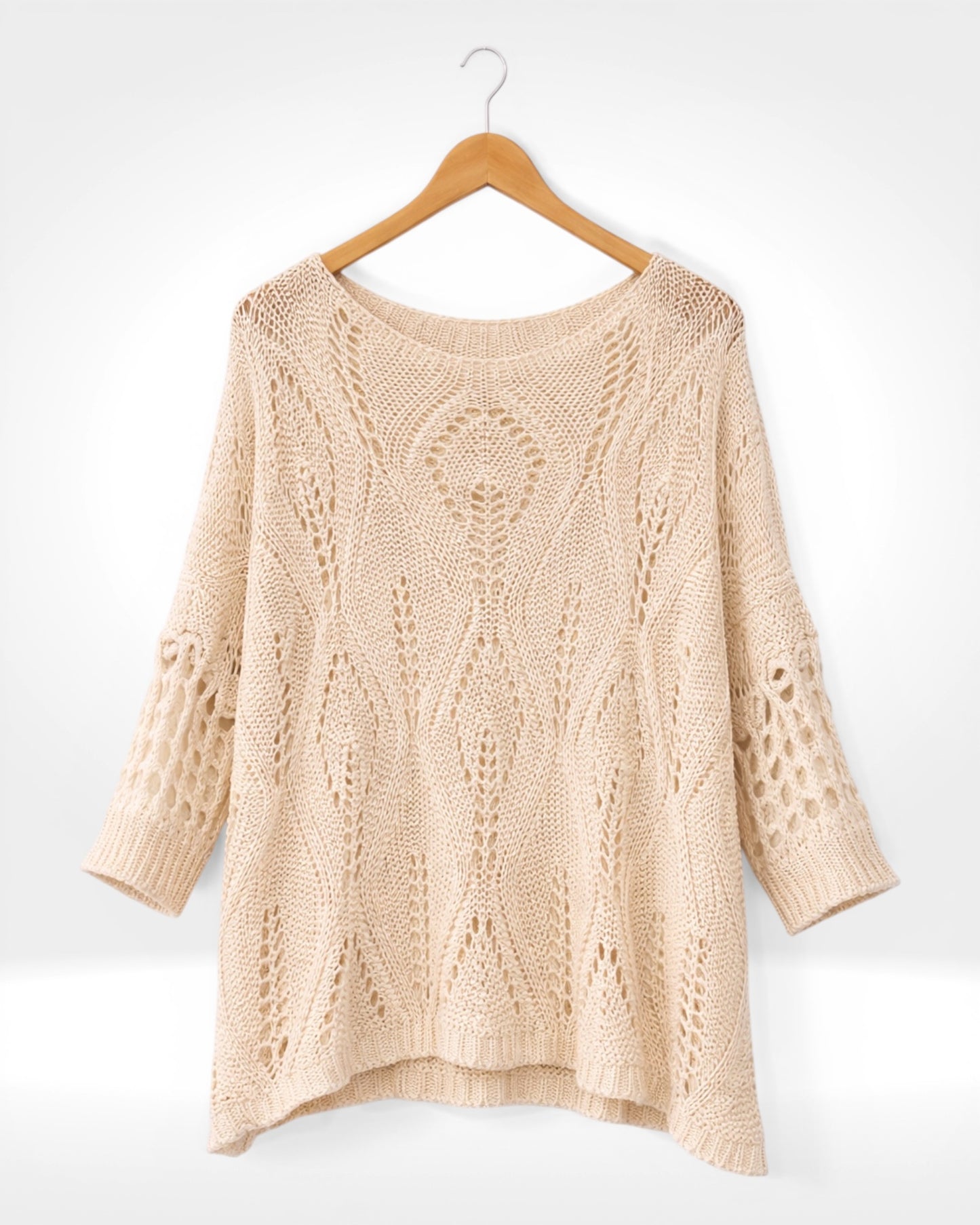 Crochet Knit Sweater