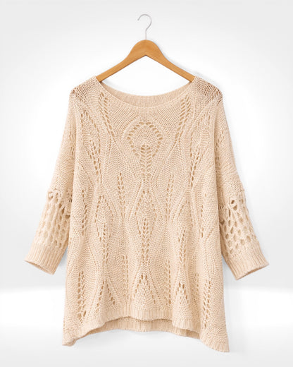 Crochet Knit Sweater