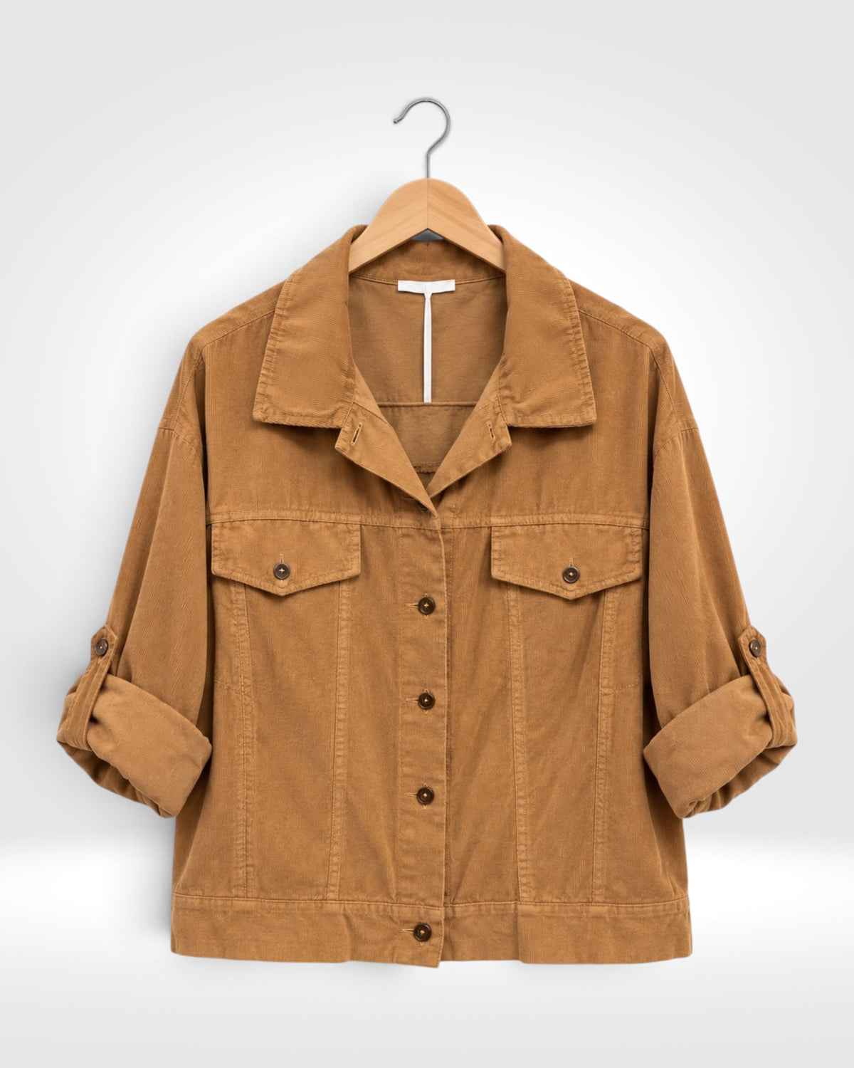 Italian Fine Cord Lightweight Shirt Jacket