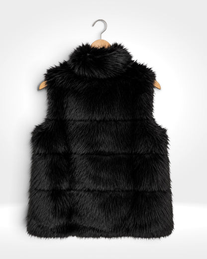 Luxe Faux Fur Panelled Gilet