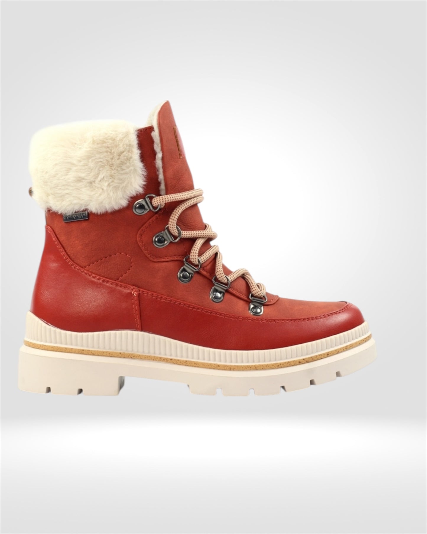 Evelyn Orange Waterproof Boot