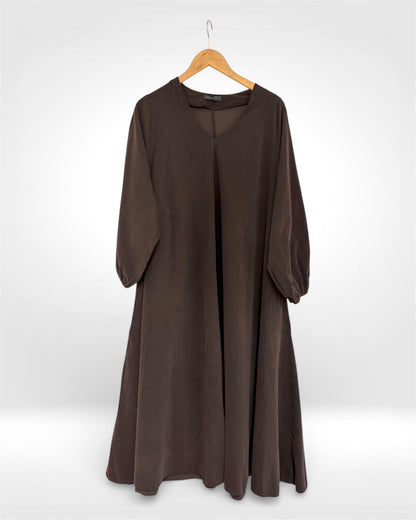 Valentina Fine Corduroy Dress