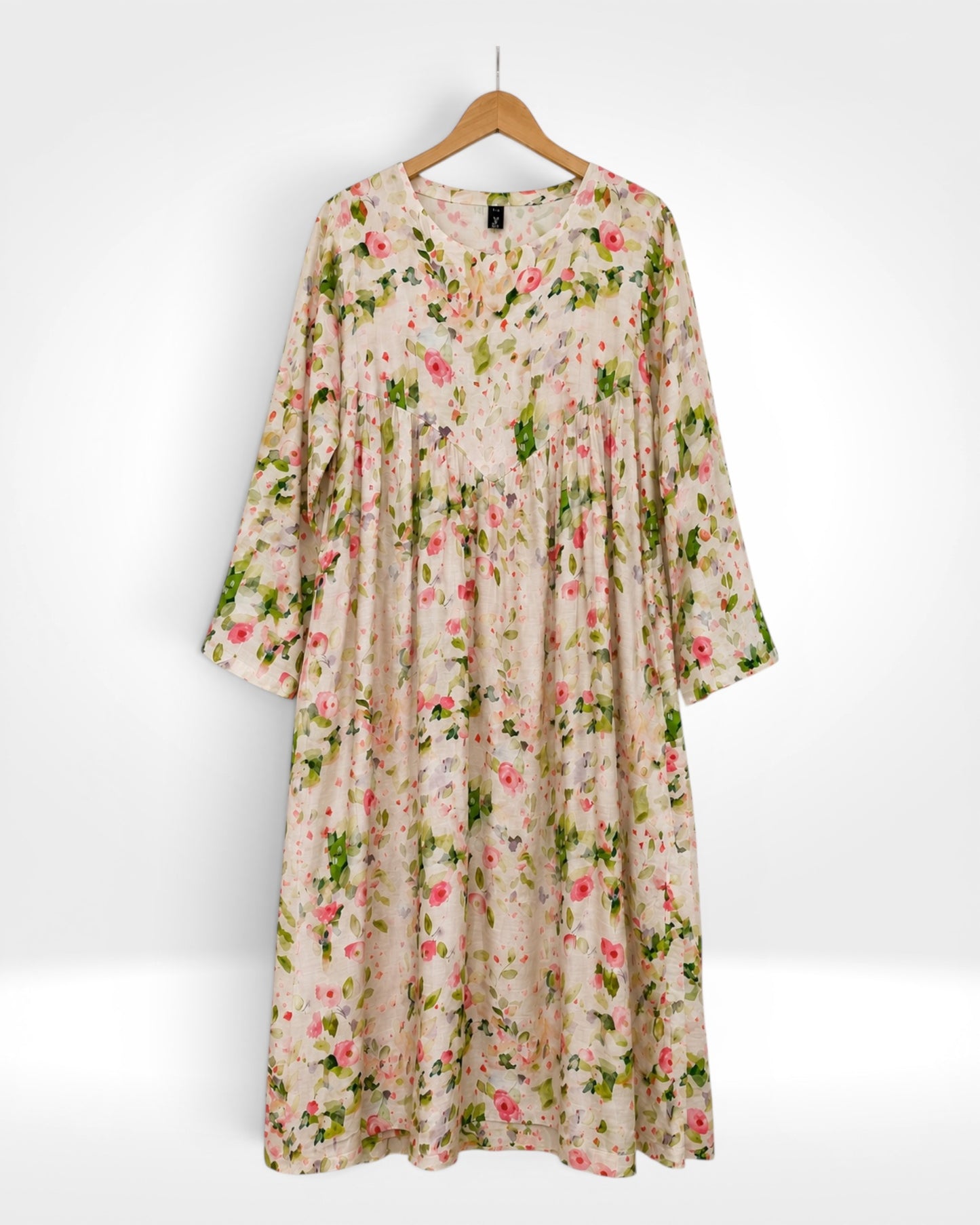Rose Meadow Longline Dress (Bella Blue)