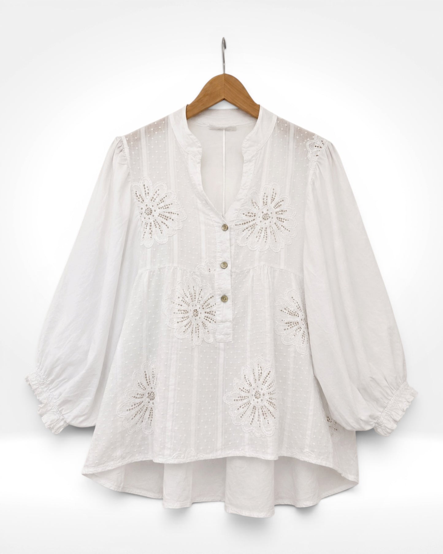 The Eva Embroidered Blouse