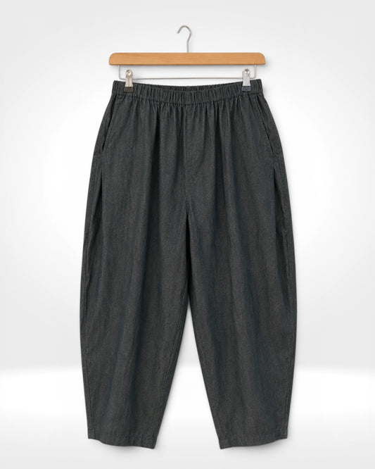 Slate Ease Barrel Pants (Bella Blue)