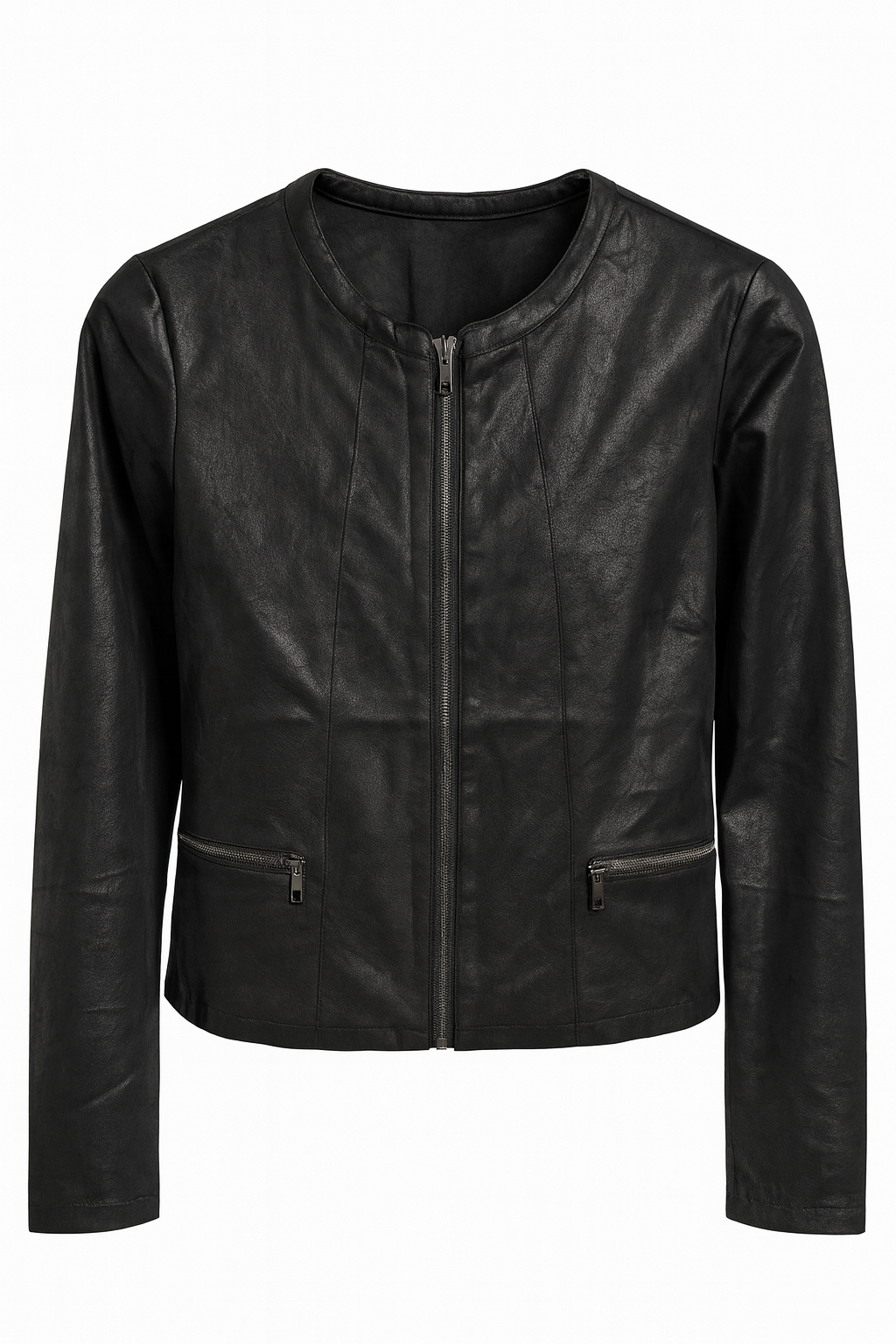 Soft Faux Leather Jacket
