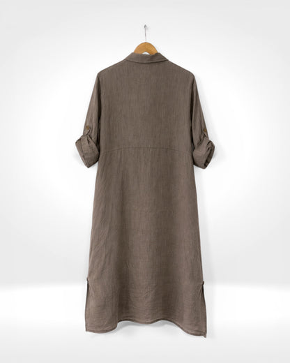 Leinen-Hemdkleid "Essential"