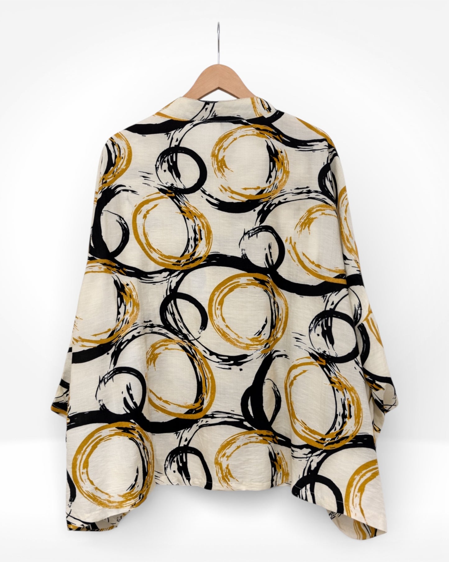 Golden Orbit Relaxed Blouse (Bella Blue)