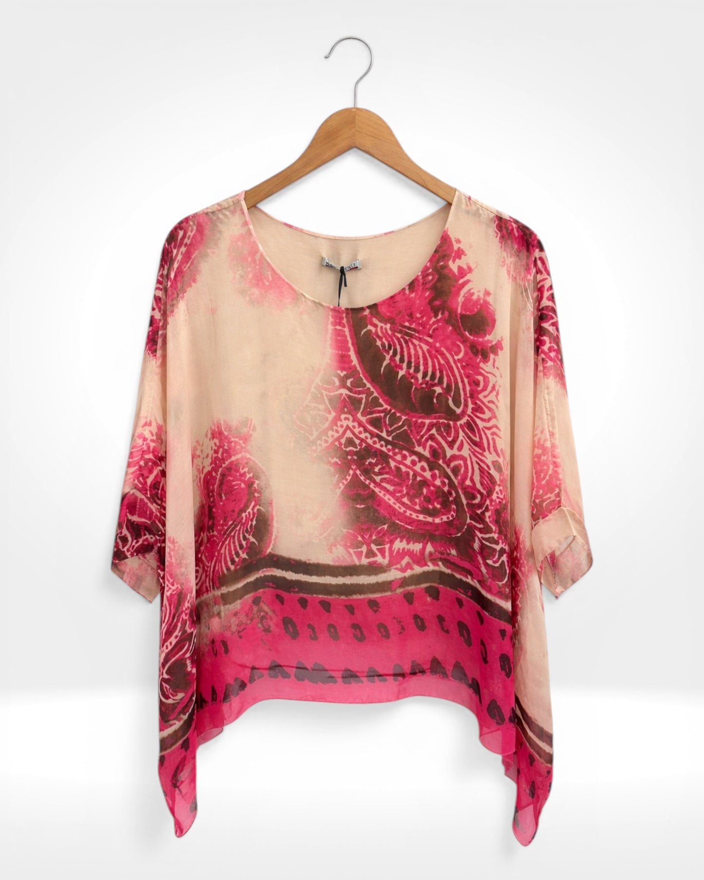 Paisley Silk Top