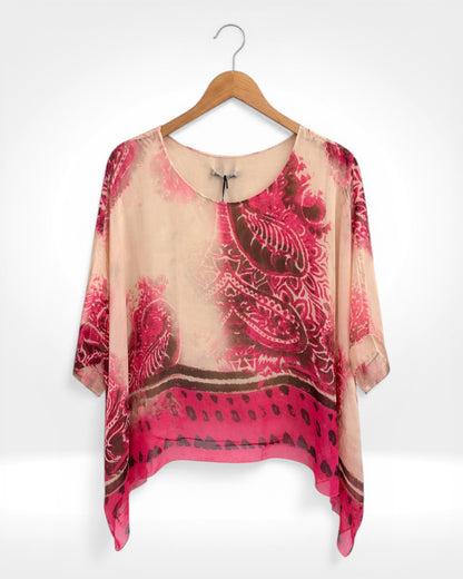 Paisley Silk Top