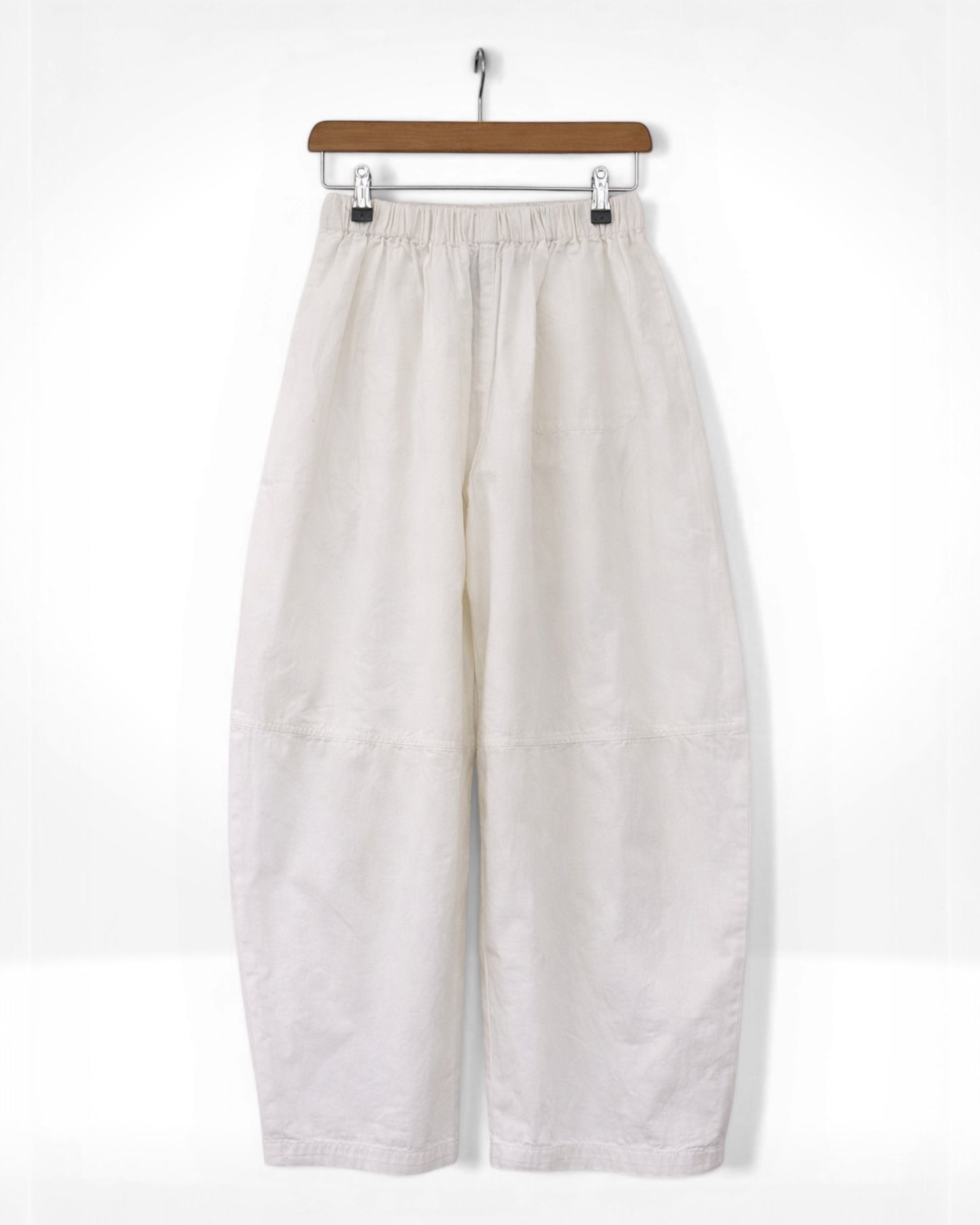 Willow Barrel Cotton Trousers (Bella Blue)