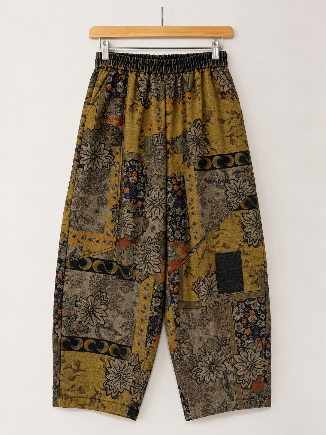 Ochre Tapestry Trousers (Bella Blue)