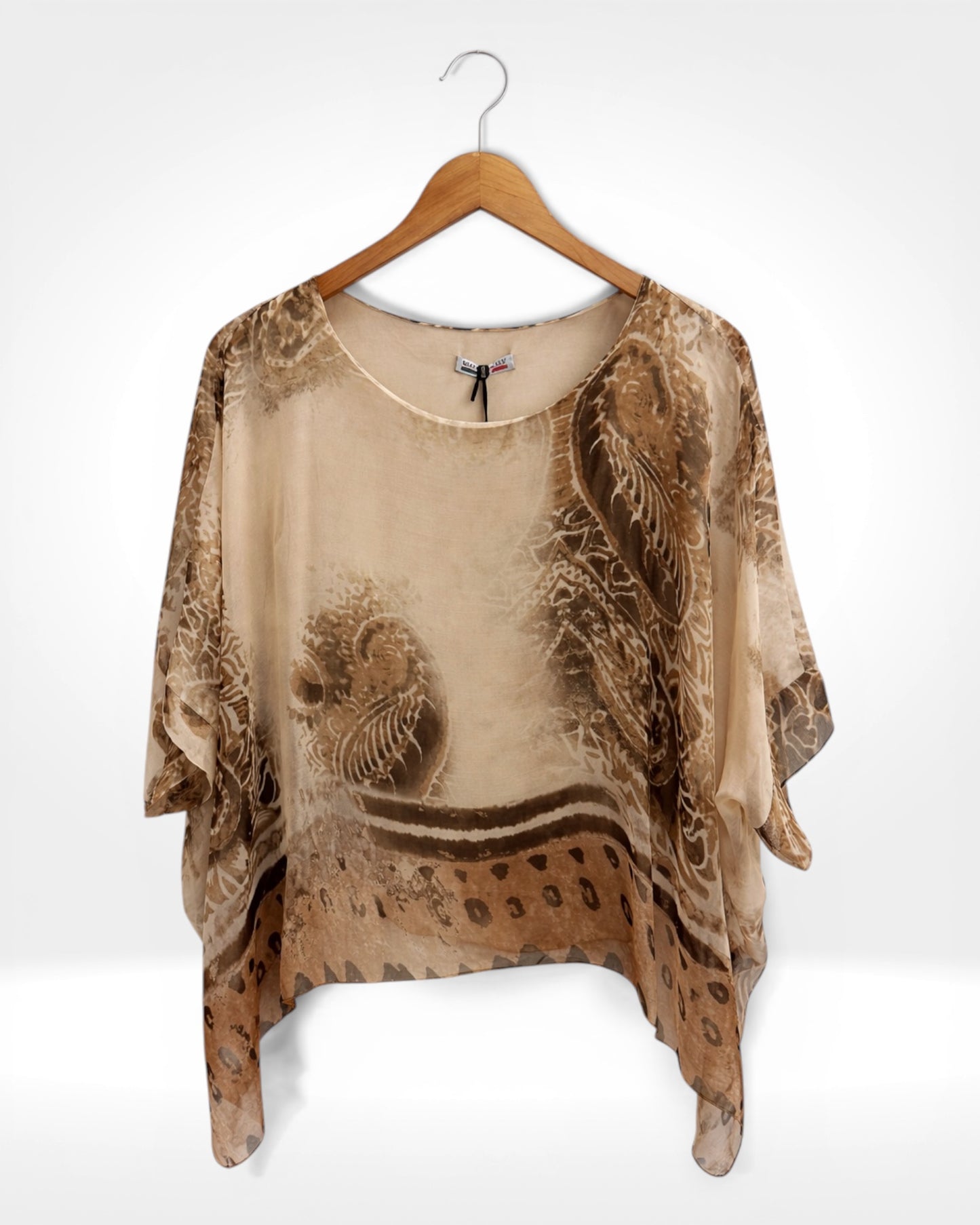 Paisley Silk Top