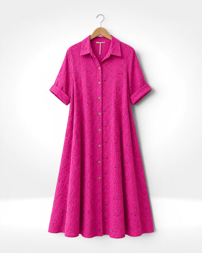 Sorrento Broderie Shirt Dress