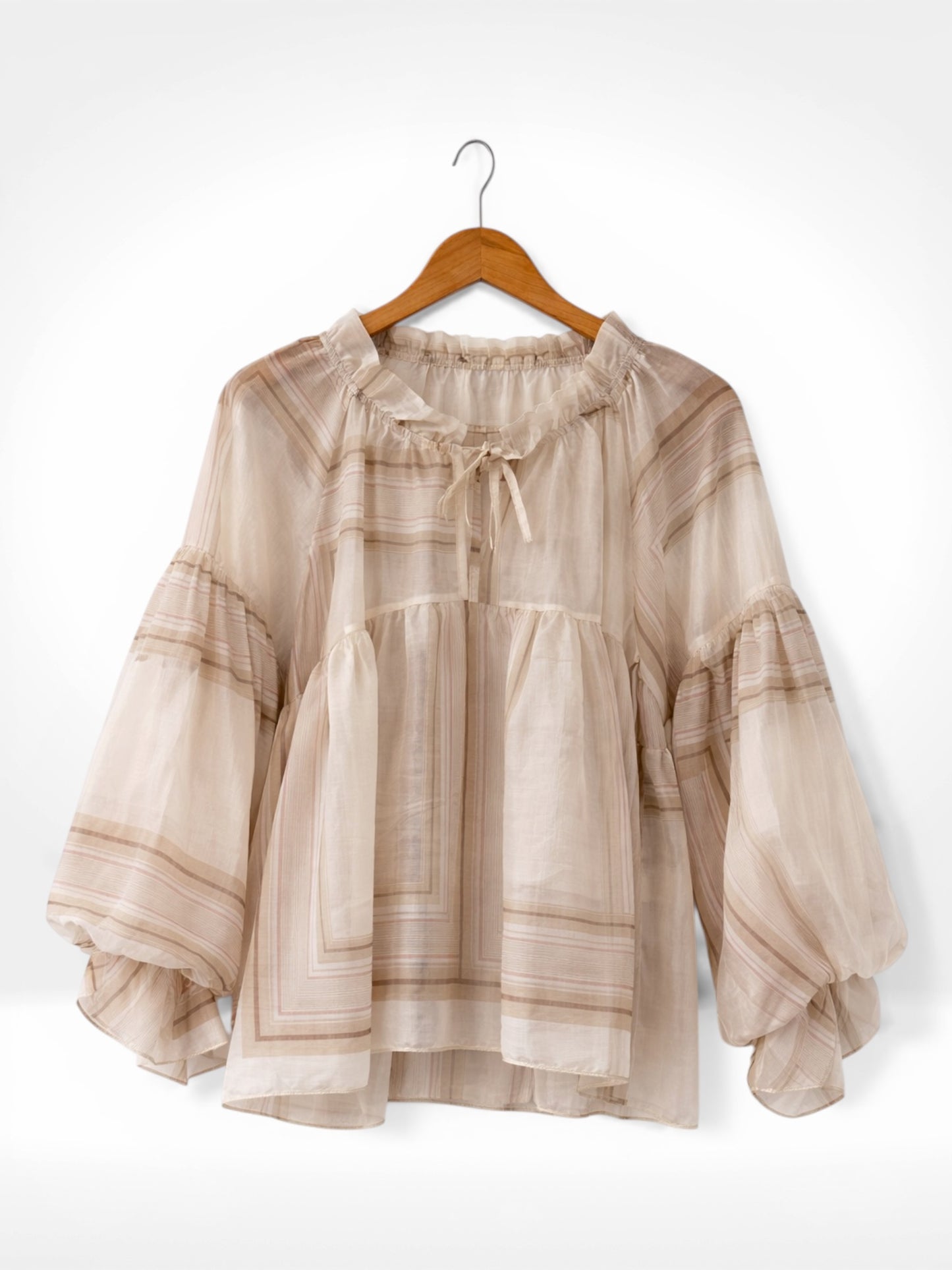 Sienna Statement Sleeve Blouse
