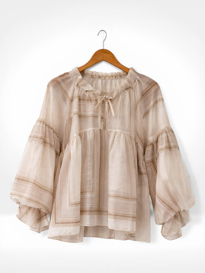 Sienna Statement Sleeve Blouse