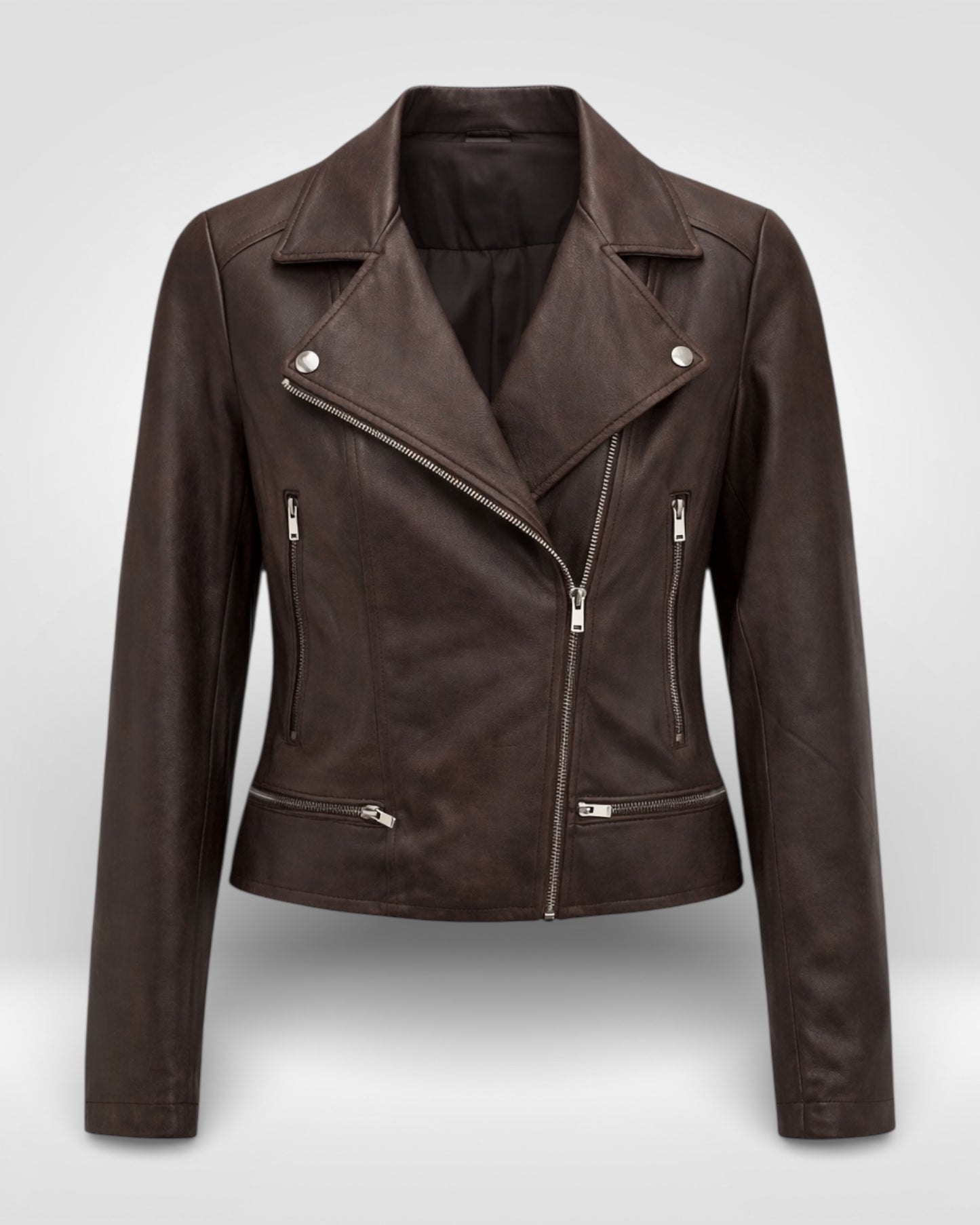 Soft Faux Leather Jacket