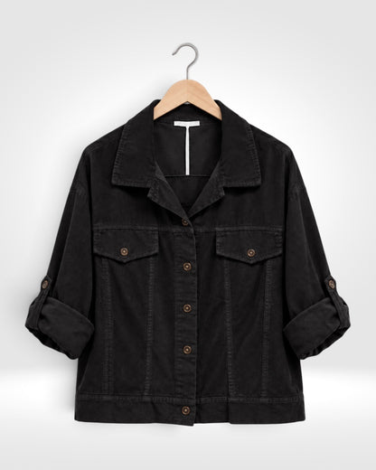 Italian Fine Cord Lightweight Shirt Jacket