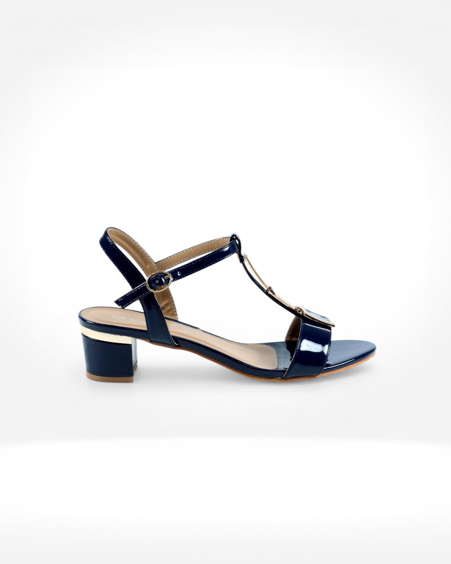 Blaze Navy Patent Sandal