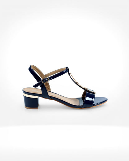 Blaze Navy Patent Sandal