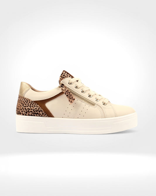 Presley Cream Trainer